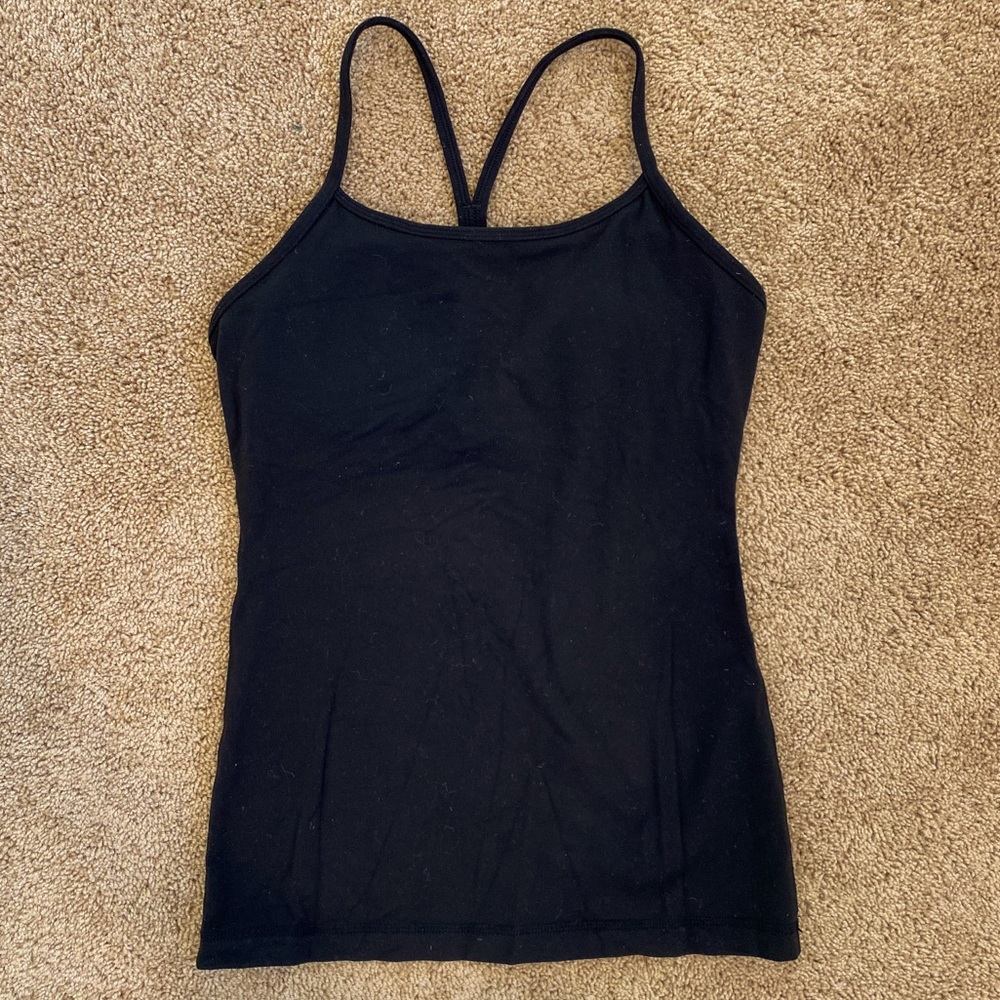 LULULEMON WOMEN’S BLACK TANK TOP